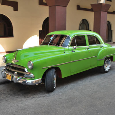 Old Cuban car